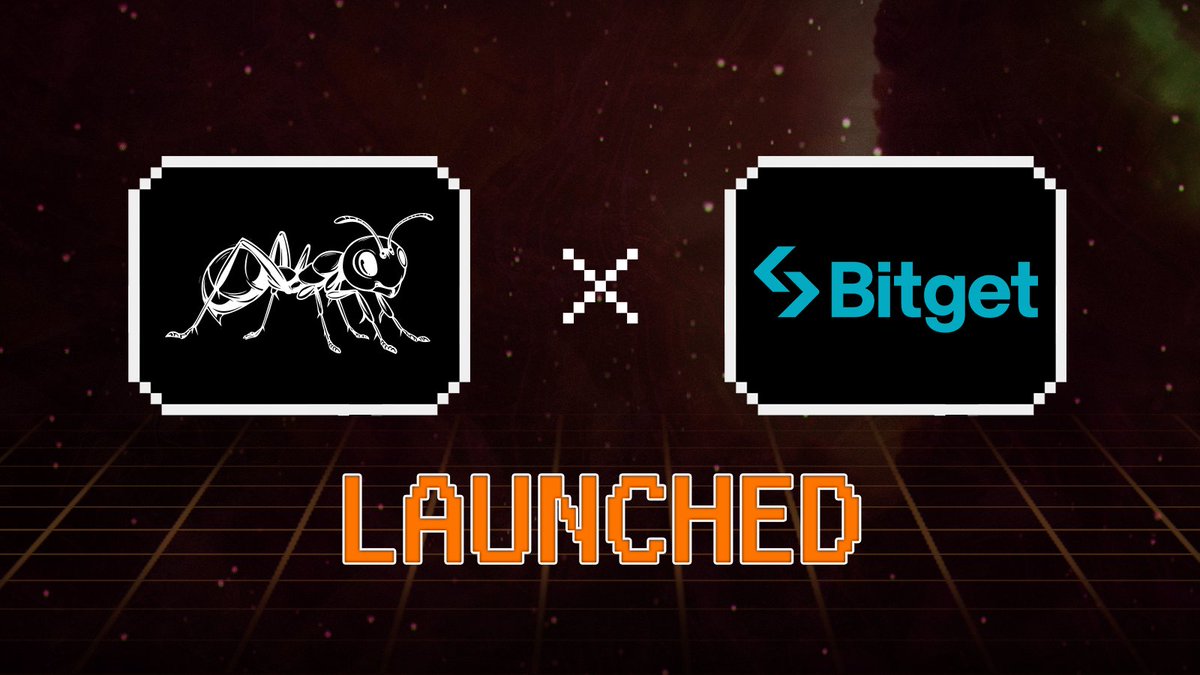 ANTSMEMEAI's tweet photo. Great news!!🚨
#antscoin is now live on @bitgetglobal .🔥#ants
👉Buy and trade on #BitgetWallet : https://t.co/apxigaKIfO
CA: BYdxrskh1HfVfvAd8a9aAjoLAU6Bo97AgN56gDwqpump
More exchanges coming soon🔥 https://t.co/dRZZ2GO0ZY