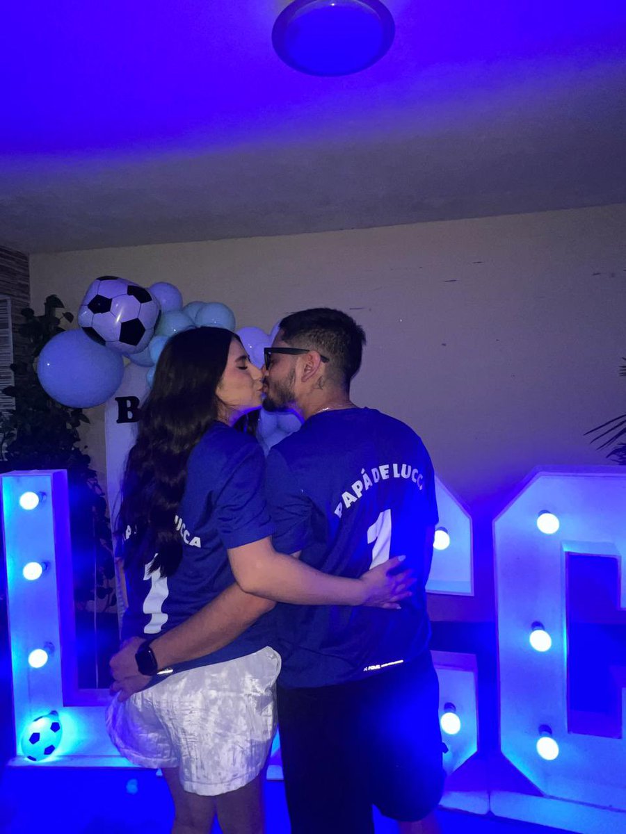 baby de Luquita y papá 💙⚽️