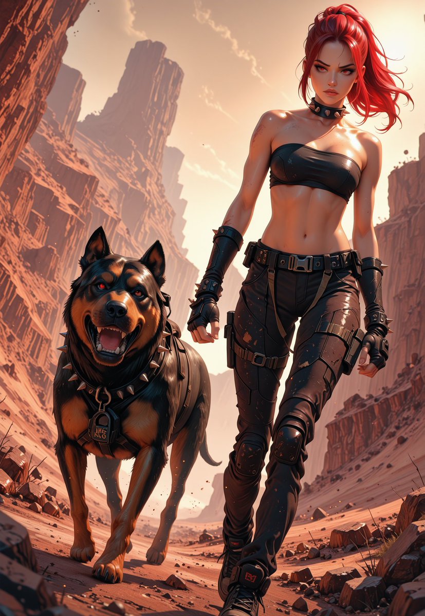Unequal Desire (@unequaldesire) on Twitter photo Don't forget to walk your dog, even in the wasteland 🐕
#WastelanderWednesday by <a href="/bluebunny996/">Blue Bunny 🐰</a>, <a href="/theway2377/">The Way</a>, & <a href="/k_ai_ros_2/">🌸 k_ai_ros_2 🌸</a>
#AIChallenge #AIart #AIイラスト Don't forget to walk your dog, even in the wasteland 🐕
#WastelanderWednesday by <a href="/bluebunny996/">Blue Bunny 🐰</a>, <a href="/theway2377/">The Way</a>, & <a href="/k_ai_ros_2/">🌸 k_ai_ros_2 🌸</a>
#AIChallenge #AIart #AIイラスト