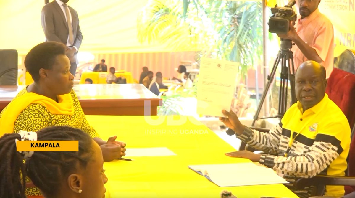 ICYMI: NRM kicked off nominations for parliamentary and district council seats, with Vice President Jessica Alupo, Speaker Anita Among, and Deputy Speaker Thomas Tayebwa among the first to collect forms.

#UBCNews | youtu.be/a12X5-EHgxU