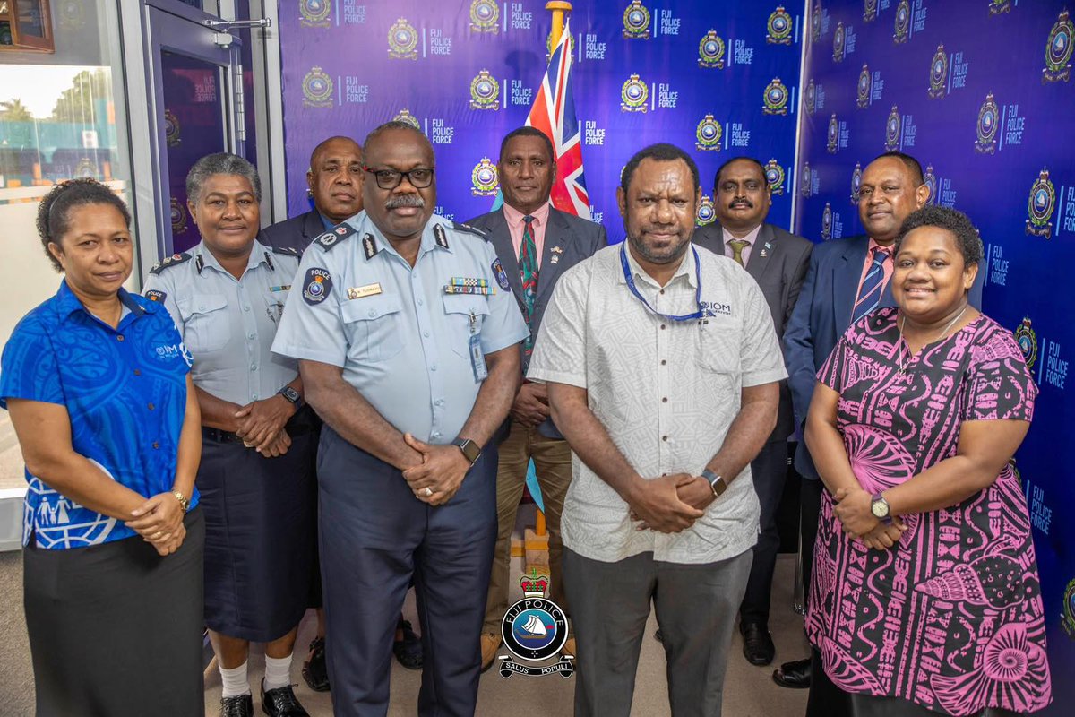 The <a href="/fijipolice/">Fiji Police</a>  Partner with <a href="/IOMAsiaPacific/">IOM Asia-Pacific</a>  to Tackle Cyber-Enabled Human Trafficking

read more:
duavata.news/fiji-police-pa…

#Fiji #FijiNews