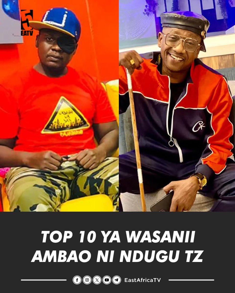 Hii apa lists ya wasanii 10 wa bongo ambao ni ndugu wa damu 

Namba sita(6) itakushangaza 

10. TID na kalapina (mmoja mtoto wa mama mkubwa na mwingine mama mdogo) ⤵️