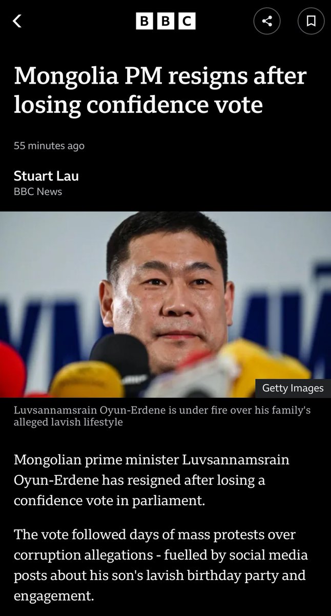 Хүүгийнхээ тансаглал, сүйн бөгжнөөс болж огцорлоо гэж BBC зөв мэдээллээ