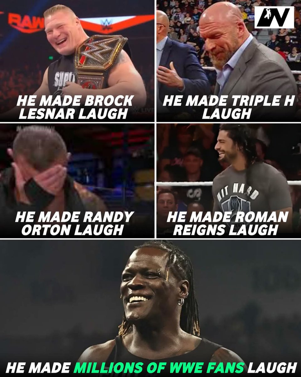 iamsupremokcb's tweet photo. #RTruth made millions of WWE fans laugh! 

That's a bad move letting him go! @WWE @TKOGrp and you suck handling things @TheRock #BringBackRTruth https://t.co/4eFwieBIwU