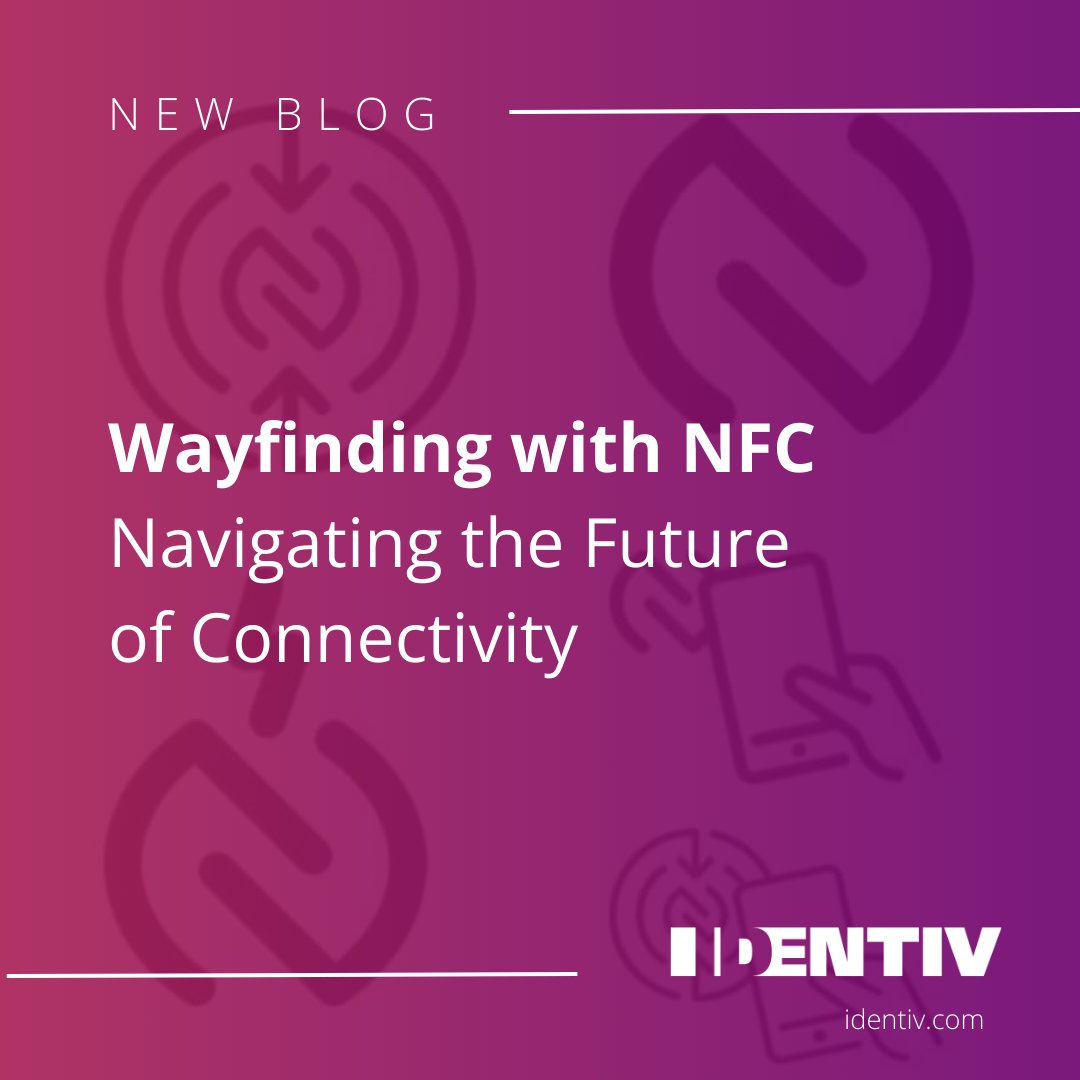 NFC Wayfinding Marks are reshaping connections! 📱 

Tap to authenticate products in retail, pair devices in smart homes, or streamline healthcare processes. Curious about intuitive IoT? Read more: ow.ly/CNYJ50TM38P 

#NFCWayfinding #NFC #IoT #SmartPackaging #Identiv