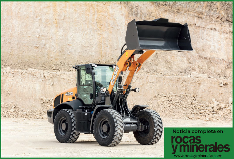 Case Construction Equipment responde a la demanda del mercado con la  nueva cargadora de ruedas 421G, diseñada para cubrir el segmento entre  sus modelos compactos y medianos.
<a href="/CaseCE/">casece</a>  #Case #maquinaria #maquinas #cargadoras
rocasyminerales.es/rocas-y-minera…