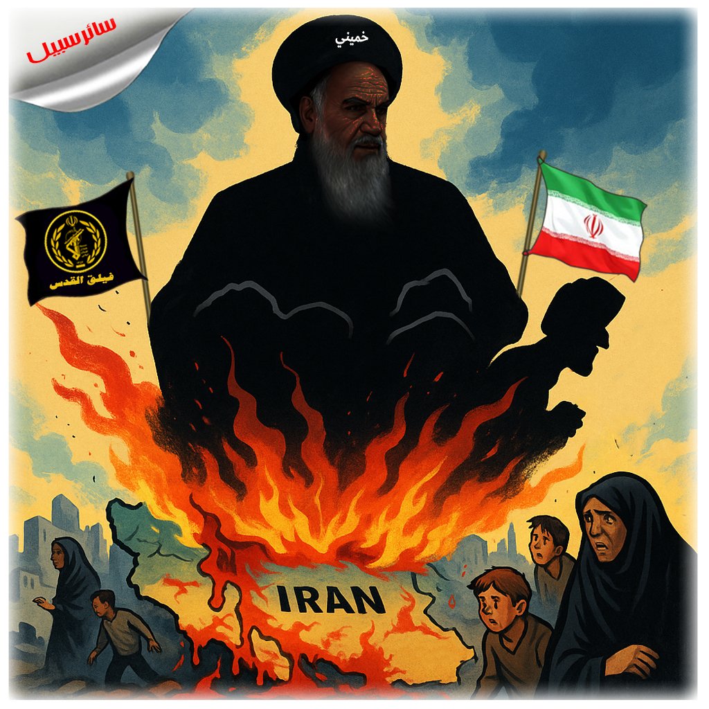خميني لم يقدّم لإيران والمنطقة سوى الحروب والقتل والدمار!..
خمینی جز جنگ و کشتار و ویرانی، ارمغانی برای ایران و منطقه نداشت!..
Khomeini brought nothing to Iran and the region but war, bloodshed, and destruction!۰
#خامنئي_عدو_مشترك #سالمرگ_دجال
#انتفاضة_حتى_إسقاط_النظام #سائرسبیل