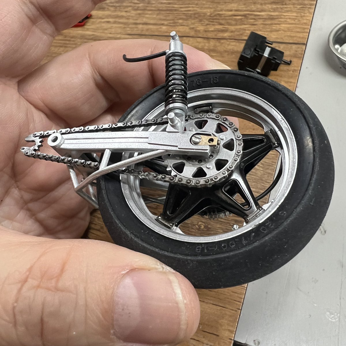 invpe_kk's tweet image. 自立出来ました。
#タミヤ　#RS1000