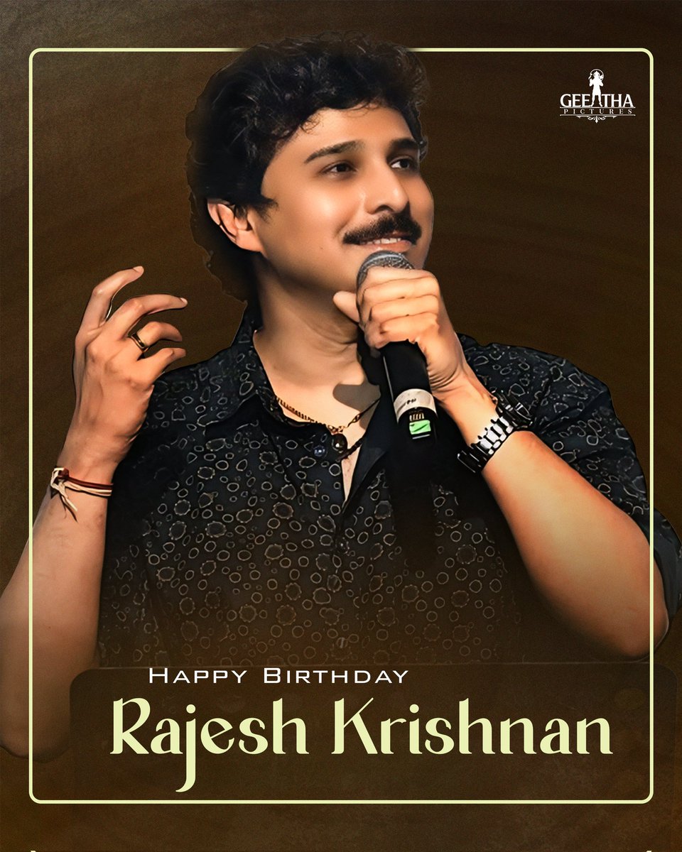 ಲಕ್ಷಾಂತರ ಹೃದಯಗಳನ್ನು ಗೆದ್ದ ಧ್ವನಿ - #RajeshKrishnan ಅವರಿಗೆ ಹುಟ್ಟು ಹಬ್ಬದ ಹಾರ್ದಿಕ ಶುಭಾಶಯಗಳು   
 
#GeethaPictures #HappyBirthday