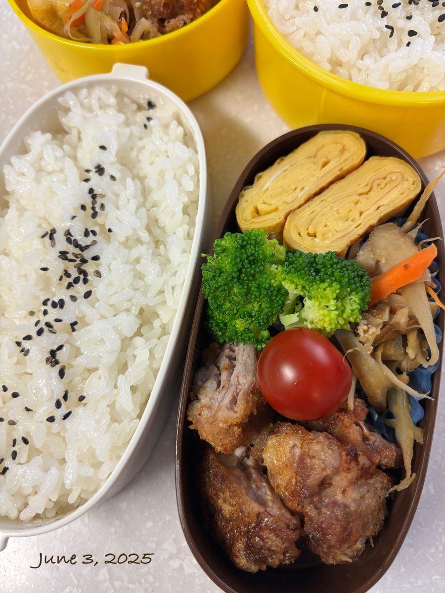 YURI39833164's tweet photo. 豚コマでなんちゃってトンカツ。
食べやすい。
#お弁当記録 #お弁当作り楽しもう部 https://t.co/conpk0Z05X