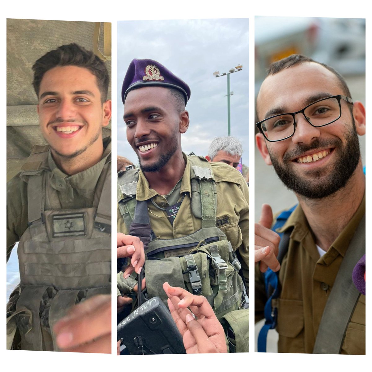 Shani_avigal's tweet image. אתמול כששמעתי את המסוק
אני ואחותי בהינו אחת בשניה
היא מיד אמרה 'זה לא מבשר חדשות טובות'
ואני רק רציתי לקוות ועניתי
'חכי, אולי נתבשר על שחרור חטופים'
מאוחר יותר הבנו שהיה אירוע קשה
והבוקר הותר לפרסום
על שלושה גיבורי ישראל
שתמונותיהם יתווספו ליום הזיכרון הבא
ומשפחותיהם הצטרפו…