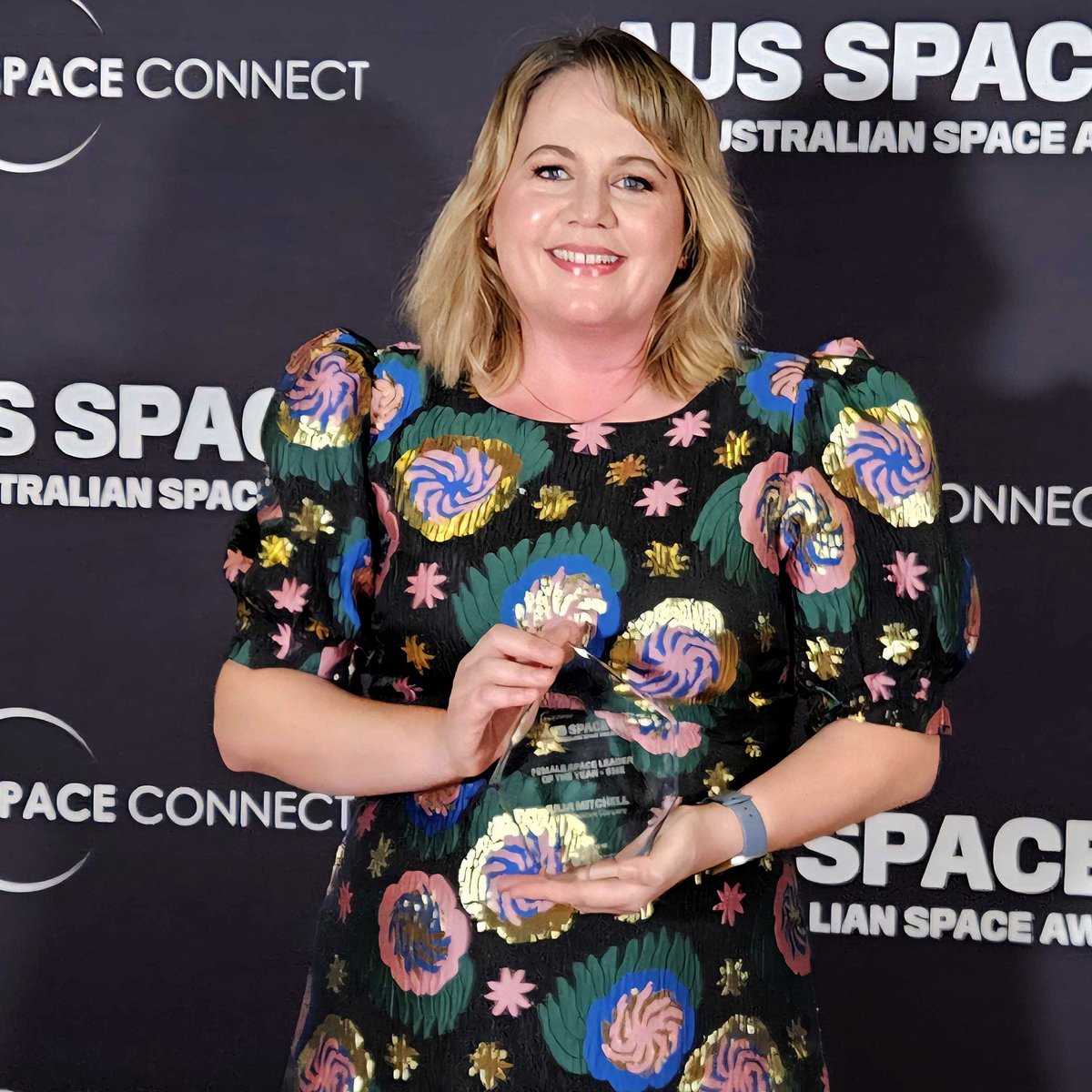 SpaceMachinesCo's tweet image. What an incredible evening at the Space Connect Aus Space 25 Australian Space Awards! 🚀

We&apos;re thrilled to announce that Julia Mitchell, our Lead - Payloads &amp;amp; Systems Engineering, has won &quot;Female Space Leader of the Year - SME&quot;! This award recognises someone who has most…