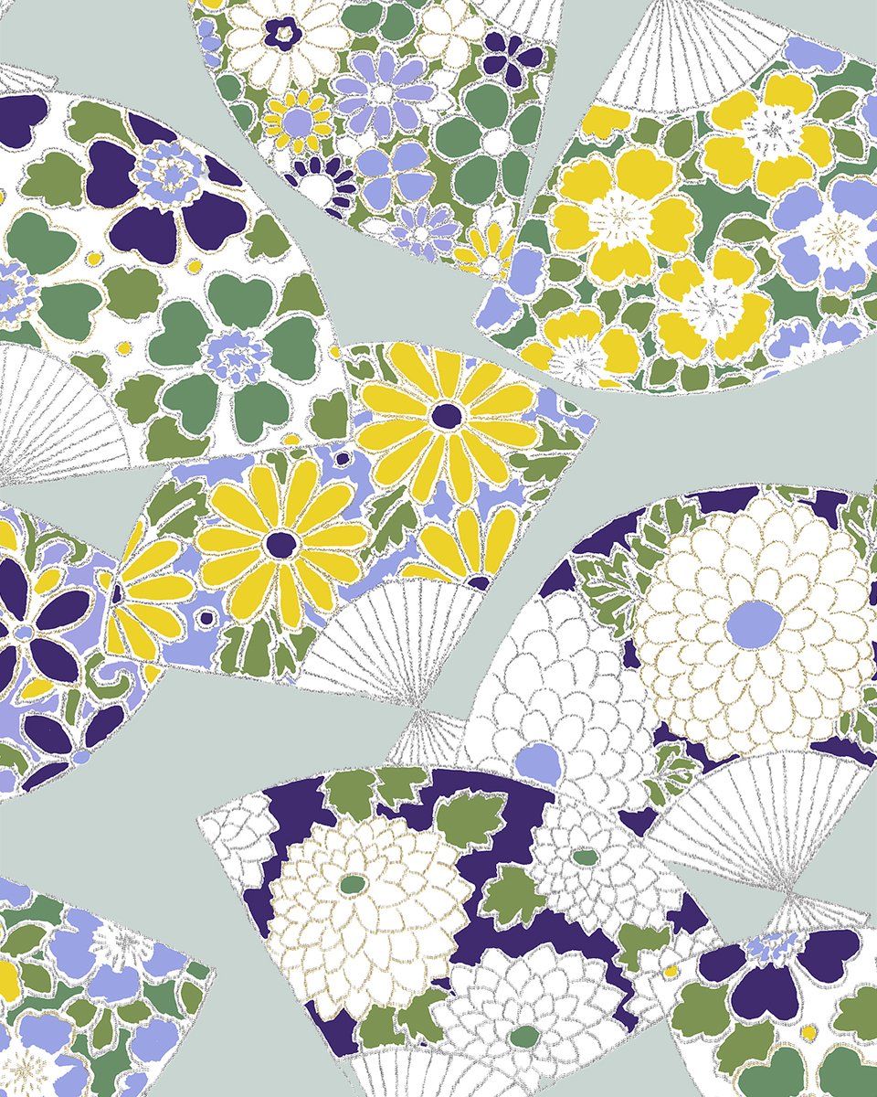 もうすぐ夏！テキスタイルデザインで夏を先取り🎐