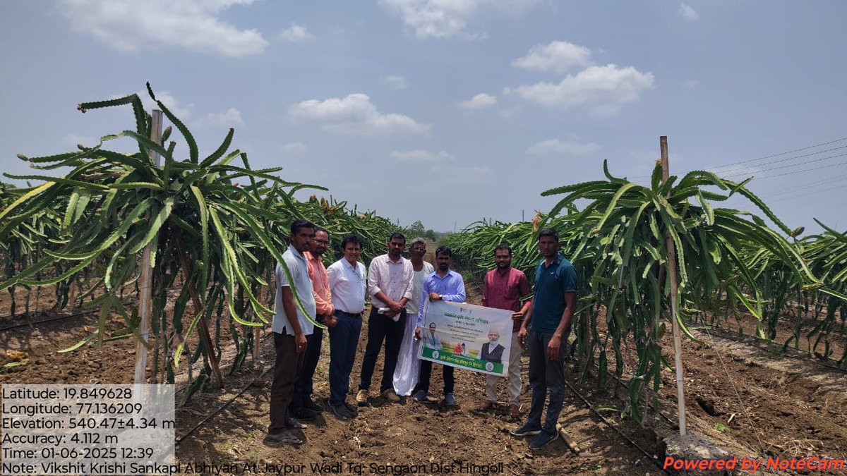 IcarCcri's tweet photo. Coverage of Day-2,3,4 Glimpses of scientists of ICAR-Central Citrus Research Institute, Nagpur interacting with farmers of Parbhani, Washim and Hingoli districts of Maharashtra on Day-2,3,4 (30-31May, 01June) #ViksitKrishi #viksitkrishisankalpabhiyaan #ICAR #MinistryOfAgriculture https://t.co/qgZwQJsjsJ