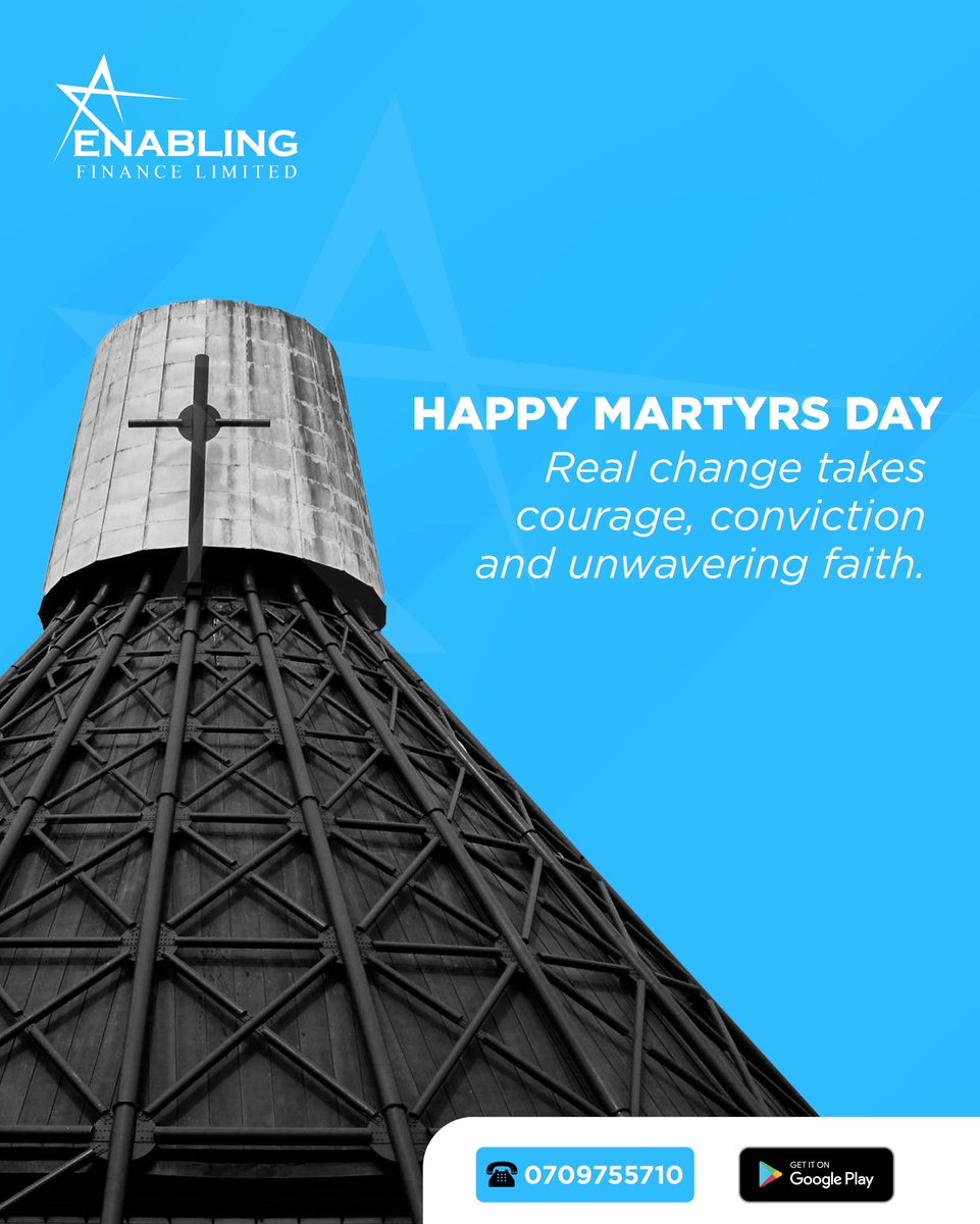 FinablrEFL's tweet photo. Today, we pause in honour of the strength and sacrifice of the Ugandan Martyrs. https://t.co/cHTQXbdTLH