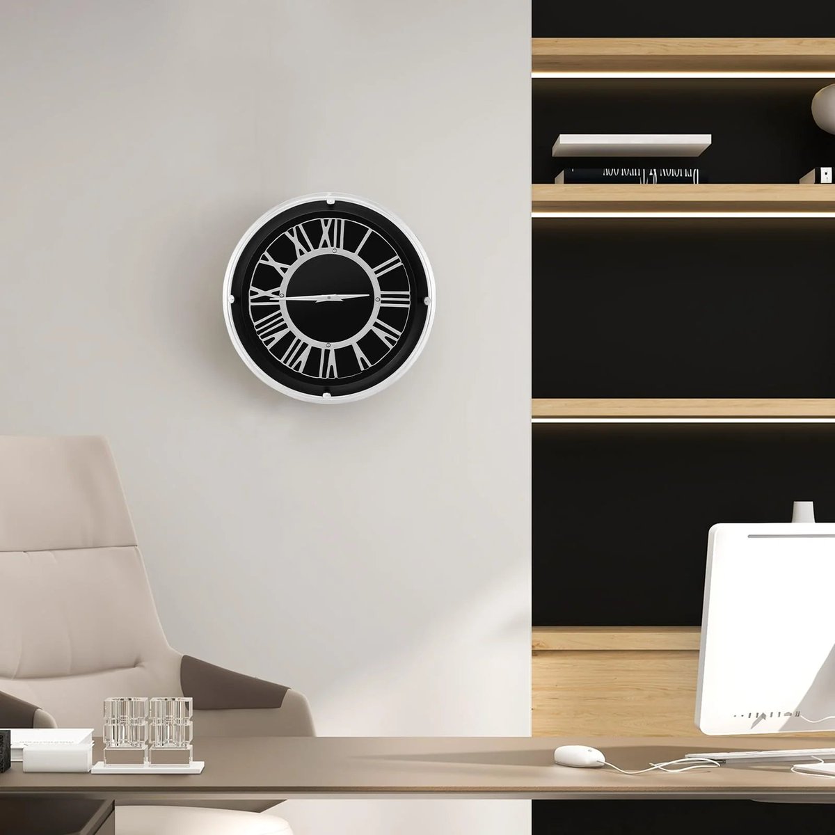 Goplusuper's tweet image. 🕒 Upgrade your space with the Goplus Silent Wall Clock! 
🔇 Sleek, modern, and completely tick-free. Enjoy peace &amp;amp; style! 🛒 

#SilentClock #ModernDecor