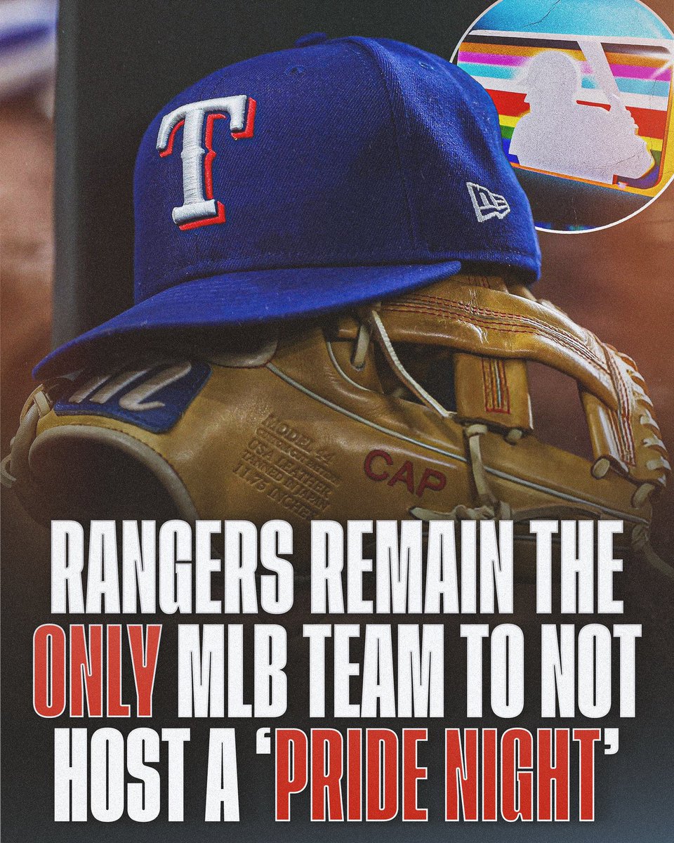 The Rangers remain the only MLB team out of 30 to not host a “Pride Night” in 2025