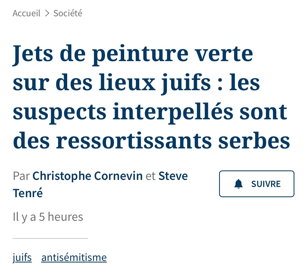 Il ne s’agit pas d’une attaque menée par des citoyens français sur fond d’antisémitisme contrairement à ce que certains ont laissé entendre sans attendre les premiers éléments de l’enquête, mais plutôt d’une énième piste d’ingérence étrangère sur fond de tentative de