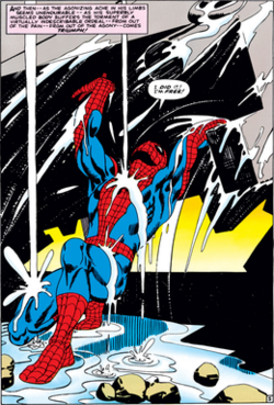 "Homage" or "Rip Off" regarding Knuckles in the #ARCHIESONIC adaptation of Sonic Adventure finale? I'll let you come to your own conclusion. 

#SONIC #Knuckles #SPIDERMAN