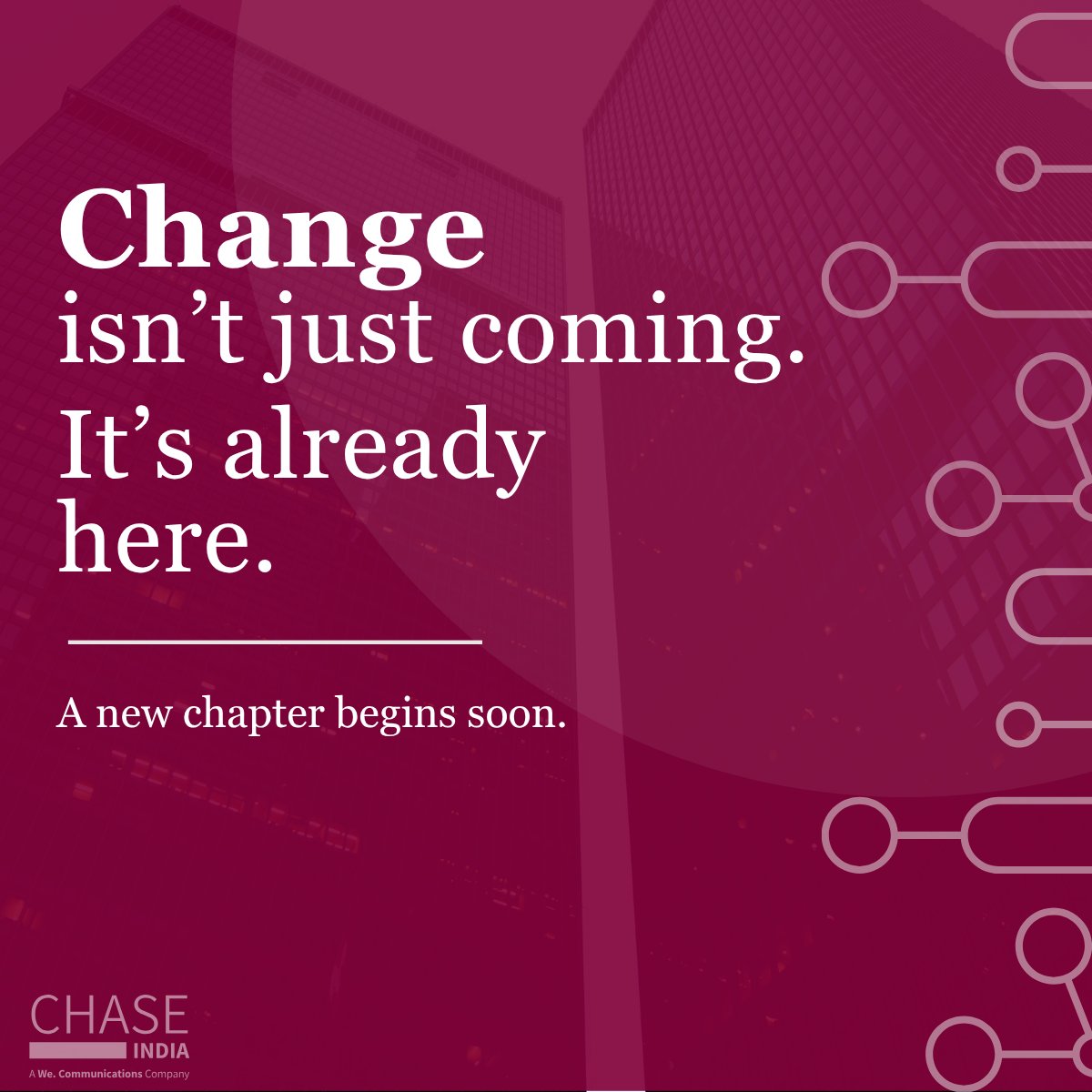 A new story, a bigger vision, and endless potential. ✨
Change is already here. We’re sharpening our focus and reimagining what’s possible!

🚀 Something new is on the horizon.
🔔 Stay tuned!
#ComingSoon #NewBeginnings #StrategicShift 
<a href="/avianWE/">Avian We.</a>  <a href="/WEcomms/">We. Communications</a>