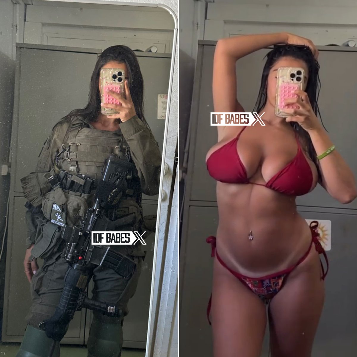 IDFBabes's tweet photo. Agam is keeping the two styles challenge alive and well 👀 https://t.co/uBBT5jBiZh