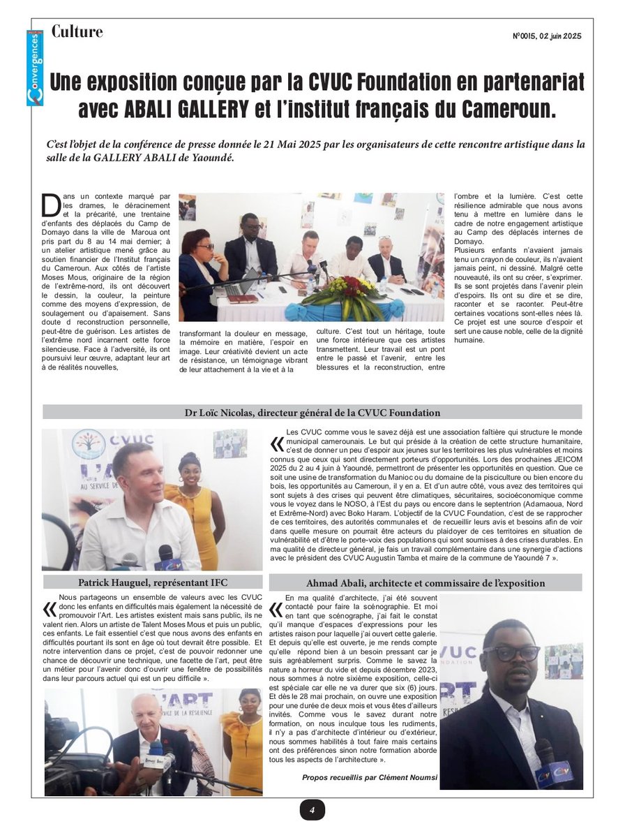 Fondation des Communes et Villes Unies du Cameroun (@cvuc_foundation) on Twitter photo 