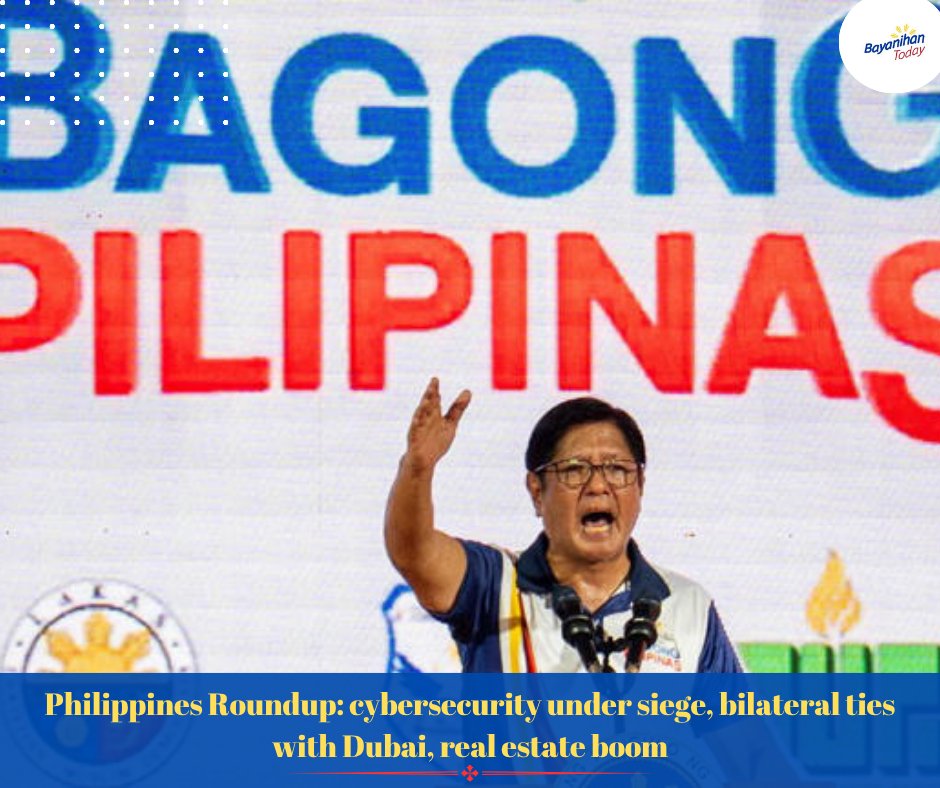 BayanihanToday's tweet image. Philippines Roundup: Cybersecurity under siege, stronger ties with Dubai, and a booming real estate market. The future is full of challenges and opportunities.

#PhilippinesRoundup #CybersecurityPH #DubaiPH #RealEstateBoom #FuturePH #BilateralTies #Pilipinas #DigitalSecurity