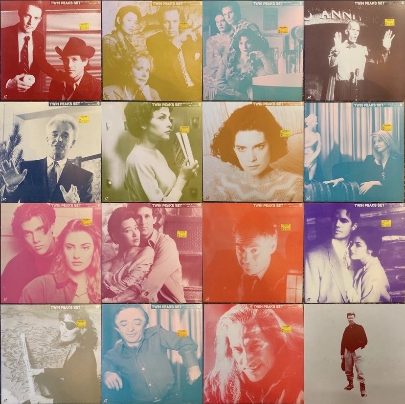 Twin Peaks Laserdisc Japanese Sleeves
