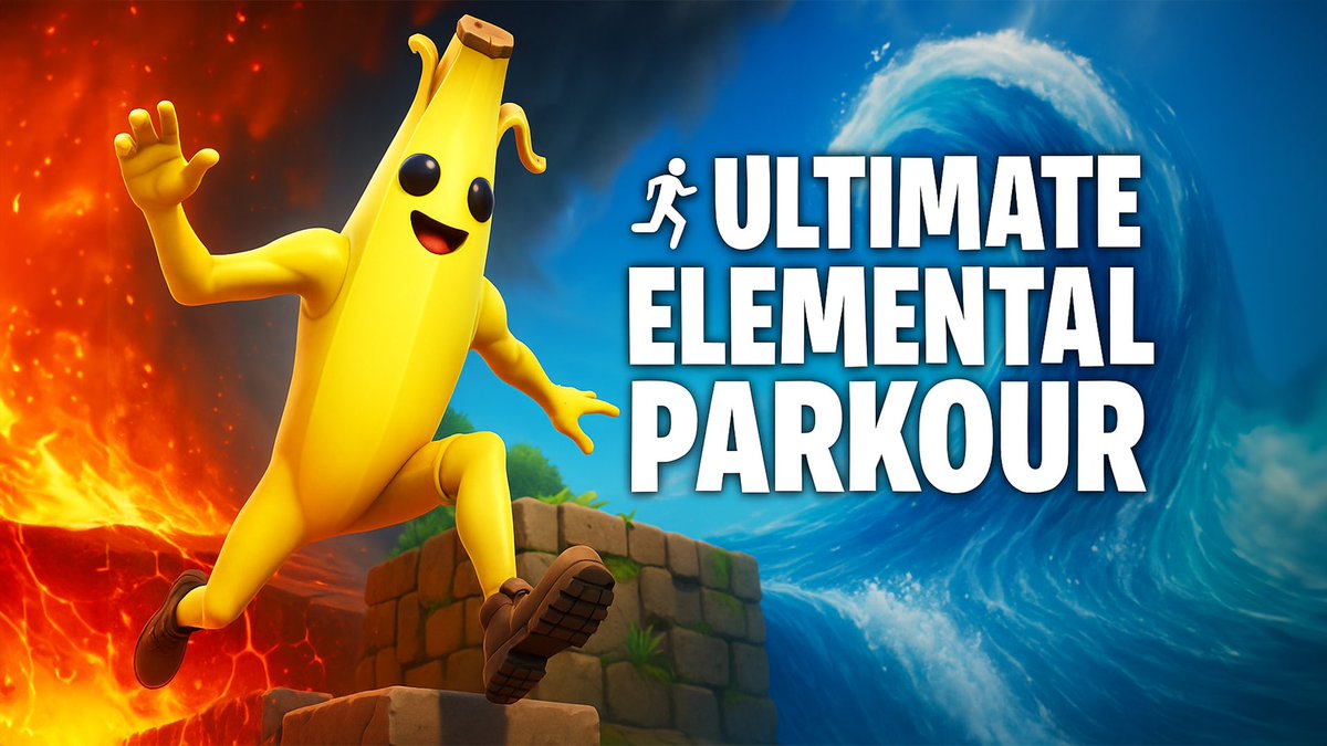 So happy to announce: Ultimate Elements Parkour is back!🔥🌎🌊🌪️
➡️Island Code: 8798-3025-7823

🌟 Embark on an epic journey through the Four Elements!
🔥 Fire 🌎 Earth 🌊 Water 🌪 Air 
#uefn #FortniteCreative #FNCreate <a href="/FNCreativeHQ/">FCHQ.io</a> <a href="/FNCreate/">Fortnite Developers</a> <a href="/UnrealEngine/">Unreal Engine</a>