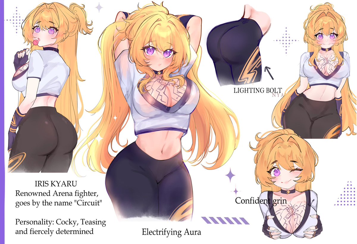 Character Sheet comm

#Vtuber