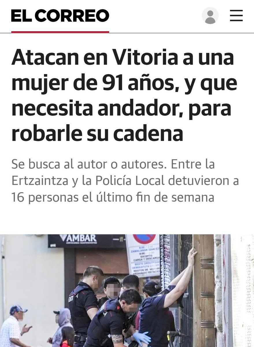 Qué escoria humana son. Van siempre a por nuestros mayores impedidos que no se pueden defender. Basura cobarde.