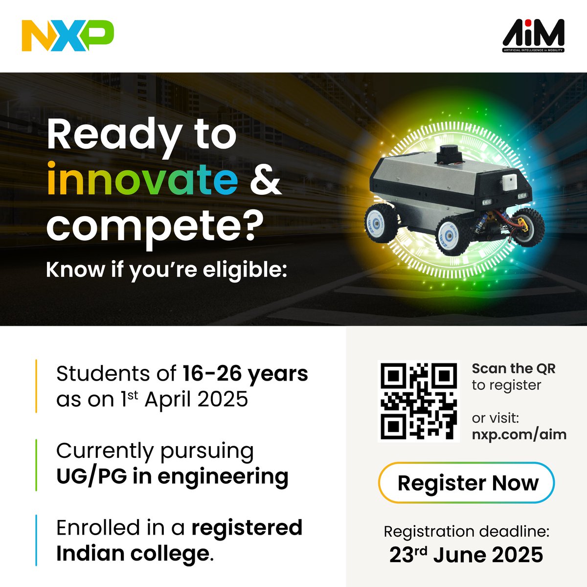 NXP AIM INDIA tweet media