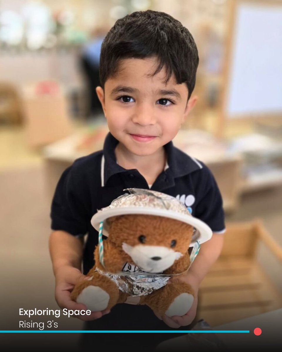 UISDubai's tweet image. 🚀 Our Rising 3s are exploring space in our new topic, "Out of This World!" 🌍 Our little astronauts are learning all about land, water, and the wonders of space through hands-on fun and imaginative play! 🌟
#WeAreUIS #ProudlyTaaleem