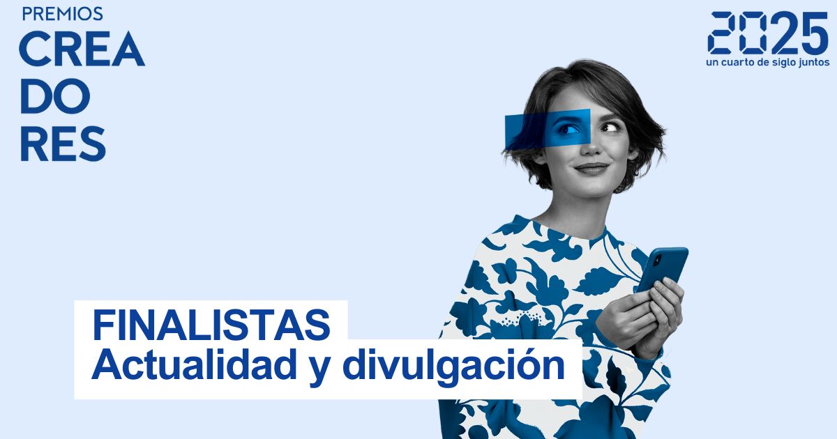 Premios Creadores (@20mcreadores) on Twitter photo 🧵 ¡Te contamos quiénes son nuestros finalistas!
💥Categoría Actualidad y divulgación
➡️ Píldoras culturales
➡️ <a href="/doctorfision/">Doctor Fisión</a>
➡️ <a href="/LadyScience_/">Ladyscience</a>
➡️ <a href="/Doctorabellan/">José Abellán</a>
ver.20m.es/jnvr3
#PremiosCreadores 🧵 ¡Te contamos quiénes son nuestros finalistas!
💥Categoría Actualidad y divulgación
➡️ Píldoras culturales
➡️ <a href="/doctorfision/">Doctor Fisión</a>
➡️ <a href="/LadyScience_/">Ladyscience</a>
➡️ <a href="/Doctorabellan/">José Abellán</a>
ver.20m.es/jnvr3
#PremiosCreadores