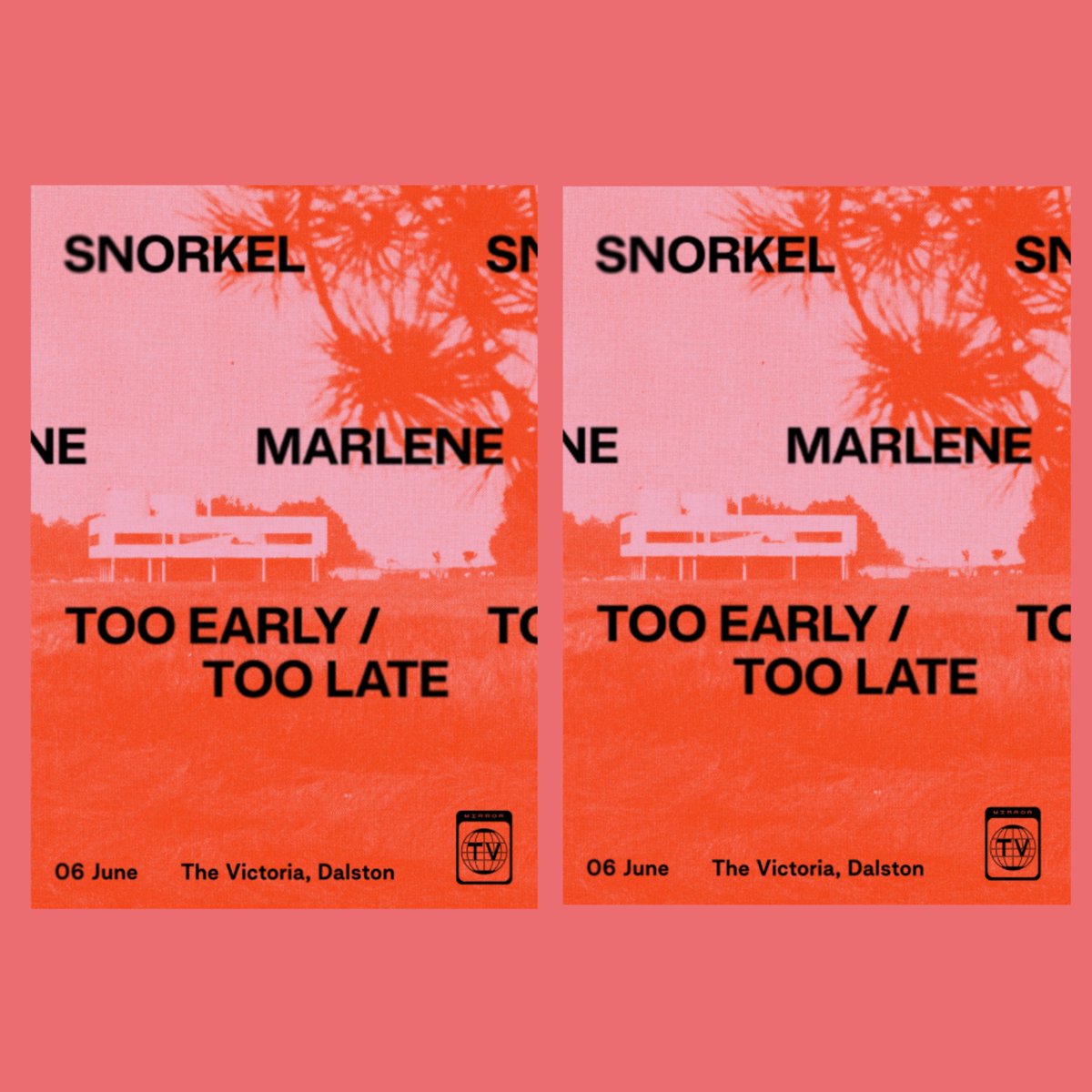 Snorkel show this friday. Its going to be killer!

dice.fm/event/mxkmqw-s…