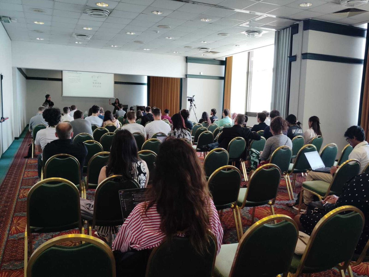 Running two sessions:  
Session 1: Ontology and Entity Matching (Harald Sack) in  Emerald hall Floor 11
10:44
Session 3: KG Embeddings I (Axel Polleres) Mediteranea hall Floor 11
#ESWC2025
