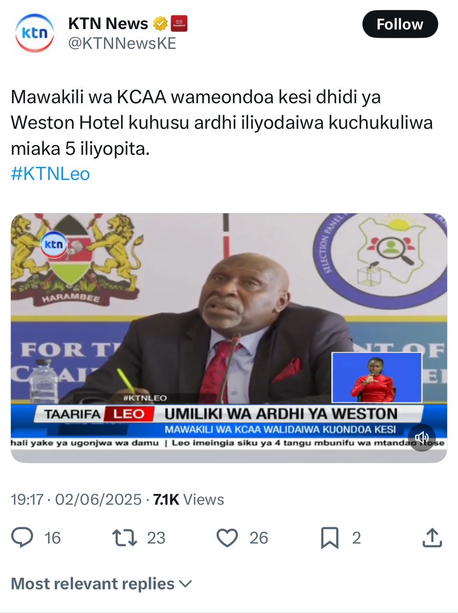 Kenya cannot build credible elections on a foundation of silent rewards and secret favors. Nyachae Weston