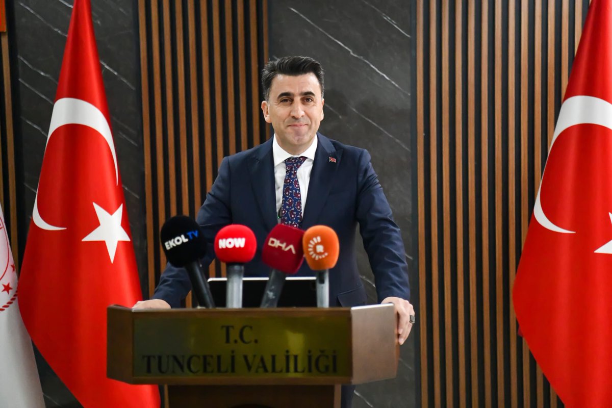 Tunceli’de yeni bir başlangıç. Hayırlı olsun.🙏