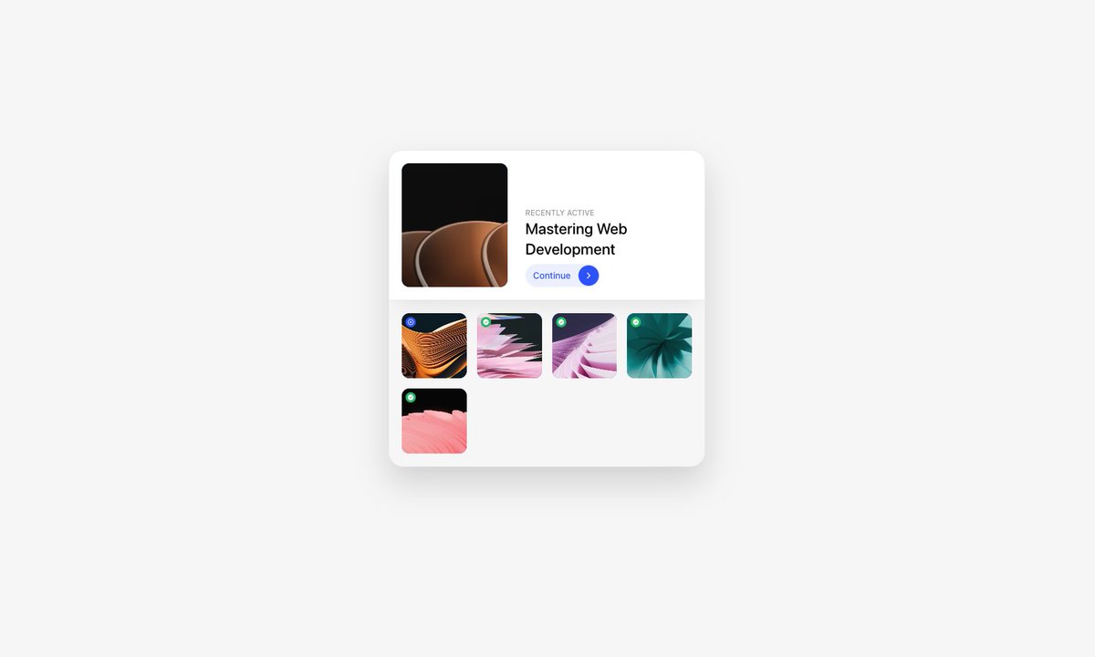 ItsDaaaaniel's tweet image. Recent Learning Widget 🧑🎓
For my LMS
w / @alignui & @tan_stack