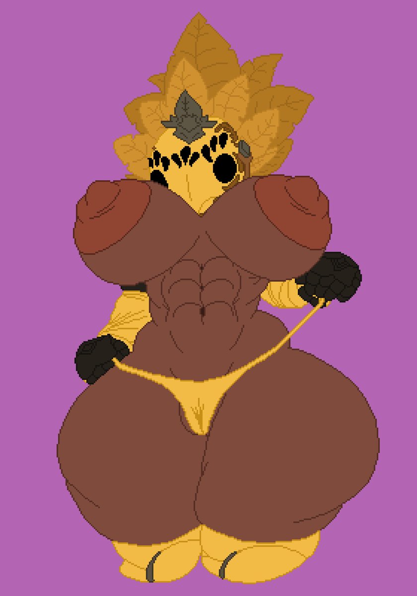 [REPOST] an interesting view on Mira's panties and milk bags 👀

Fanart done for <a href="/MethadosA/">🔞 Methados Art 🔞</a>