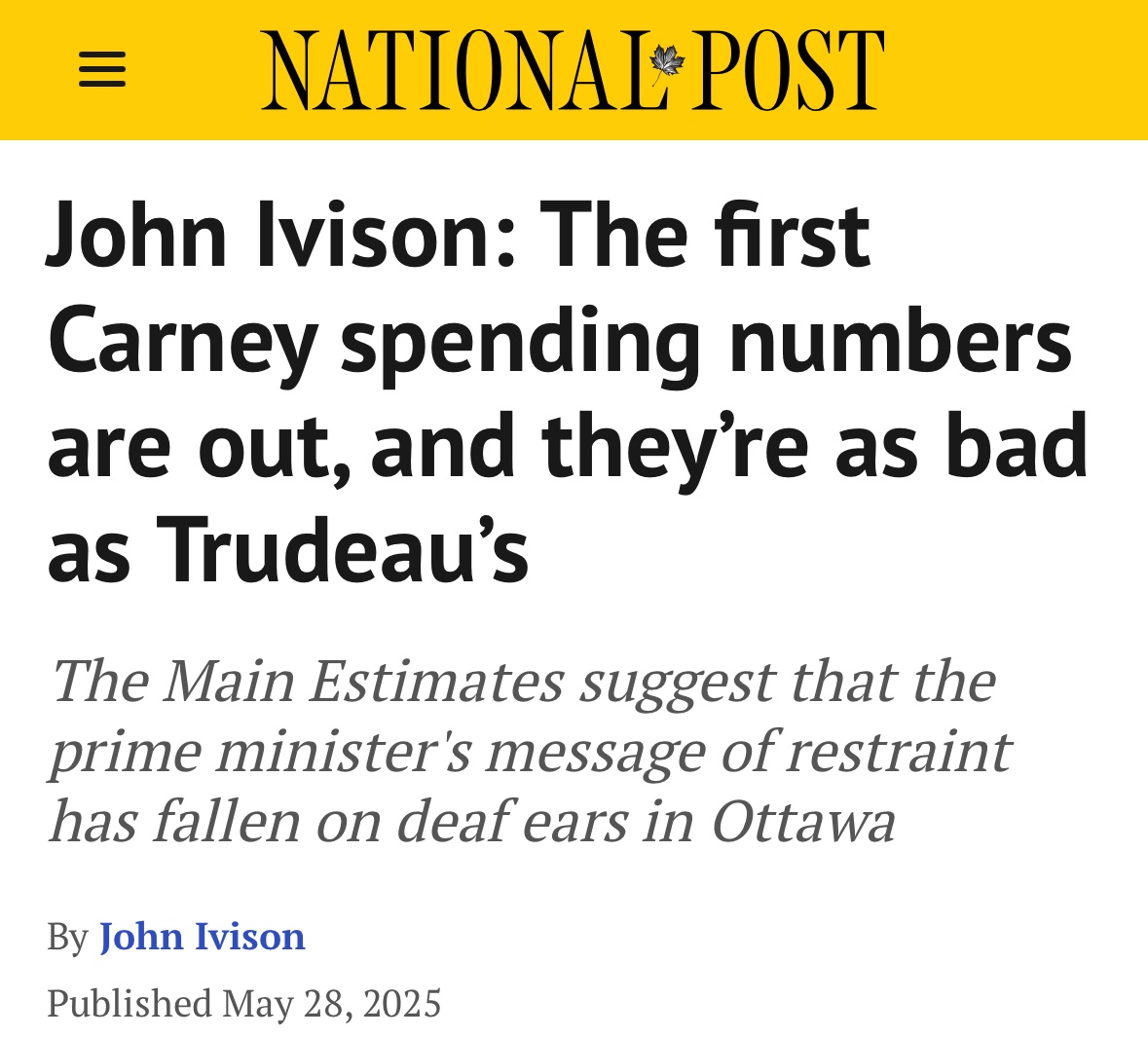 Canadians can’t afford to continue handing out cushy multi-million dollar consulting contract to friends of Trudeau and Mark Carney. 

While Canadians worry about affording meals and shelter, the PM prioritizes putting money in the pockets of Liberal insiders.

Trudeau spent