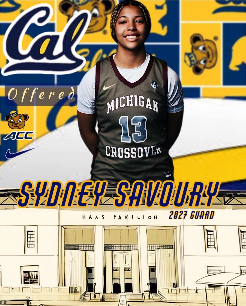 Mark Savoury (@marksavoury) on Twitter photo 6'0" Michigan Crossover Guard Sydney Savoury has picked up an offer from Cal-Berkeley Head Coach Charmin Smith <a href="/21charmin/">Charmin Smith</a> 6'0" Michigan Crossover Guard Sydney Savoury has picked up an offer from Cal-Berkeley Head Coach Charmin Smith <a href="/21charmin/">Charmin Smith</a>