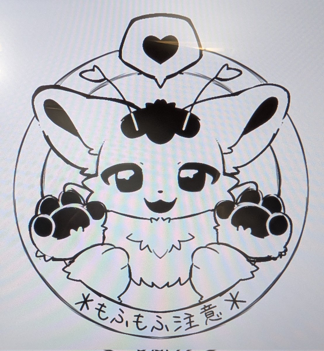 LUZmofiiyo_mofu's tweet image. こんなラフもある