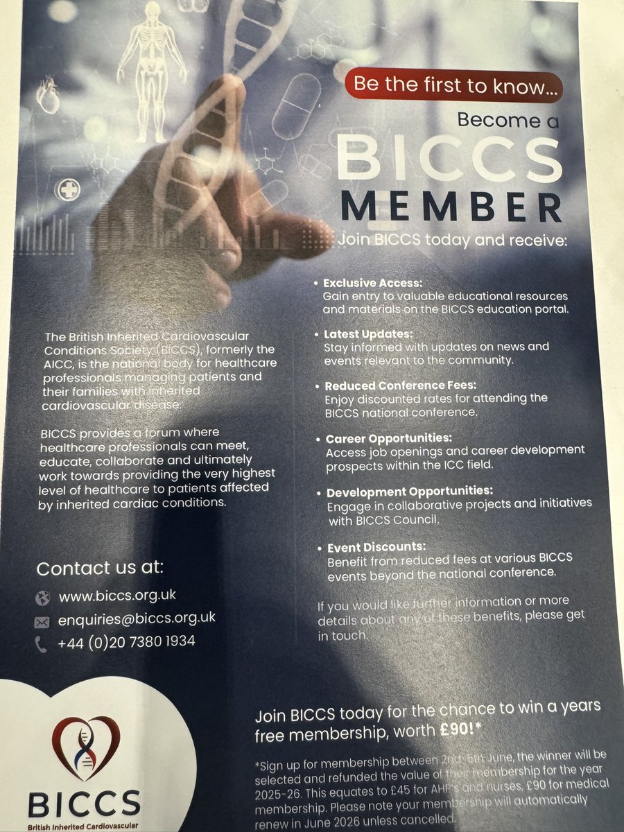 2tbueser's tweet photo. @BiccsUk is at the @BritishCardioSo! Come join us at stand 22 to learn about the many education, training &amp; networking opportunities in #cardiogen!

@bancccouncil @robert_leema @rach_bastiaenen https://t.co/F4PuNH7gAL