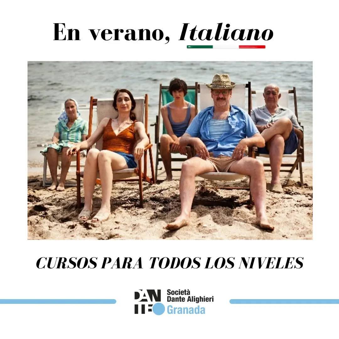 Cursos de verano en La Dante Granada 🇮🇹😍🏖️