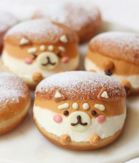 sweetxdessert's tweet photo. Shiba inu cream donuts by sweet_essence_ https://t.co/mkUT6P9xrR