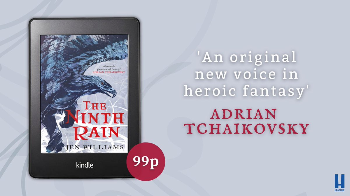 THE NINTH RAIN by <a href="/sennydreadful/">Jen 'mostly updates only, alas' Williams</a> is 99p this month on kindle! During June it is also $0.99 on ebook in the US. 🥳