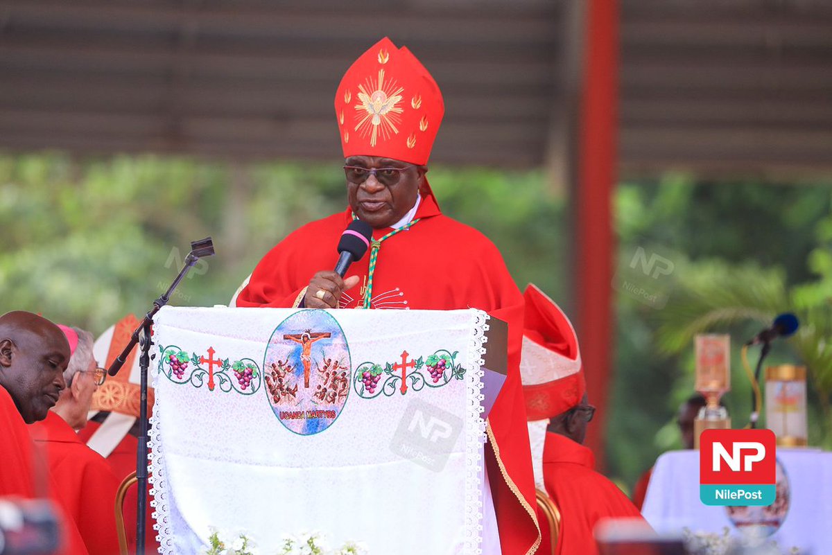 Archbishop Paul Ssemogerere: Let us build a nation where political competition does not become enmity, where elections do not provoke unrest, and where leadership is measured not by power, but by service.

#MartyrsDay #NBSUpdates
