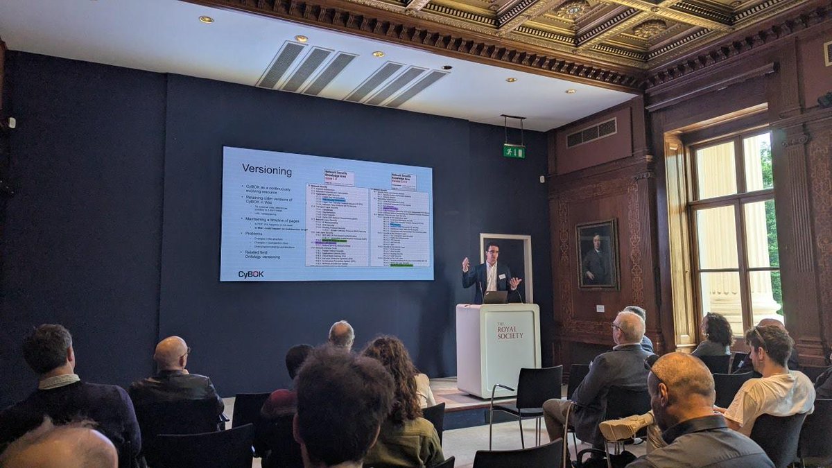 Lőrinc Thurnay has been filling us in on the exciting #CyBOK Wiki project which aims to make CyBOK more accessible for everyone! Lőrinc will be looking into service design and implementation next. 🪴

Fantastic work done so far, well done !

#cyber #accessibility #skillsgap #wiki