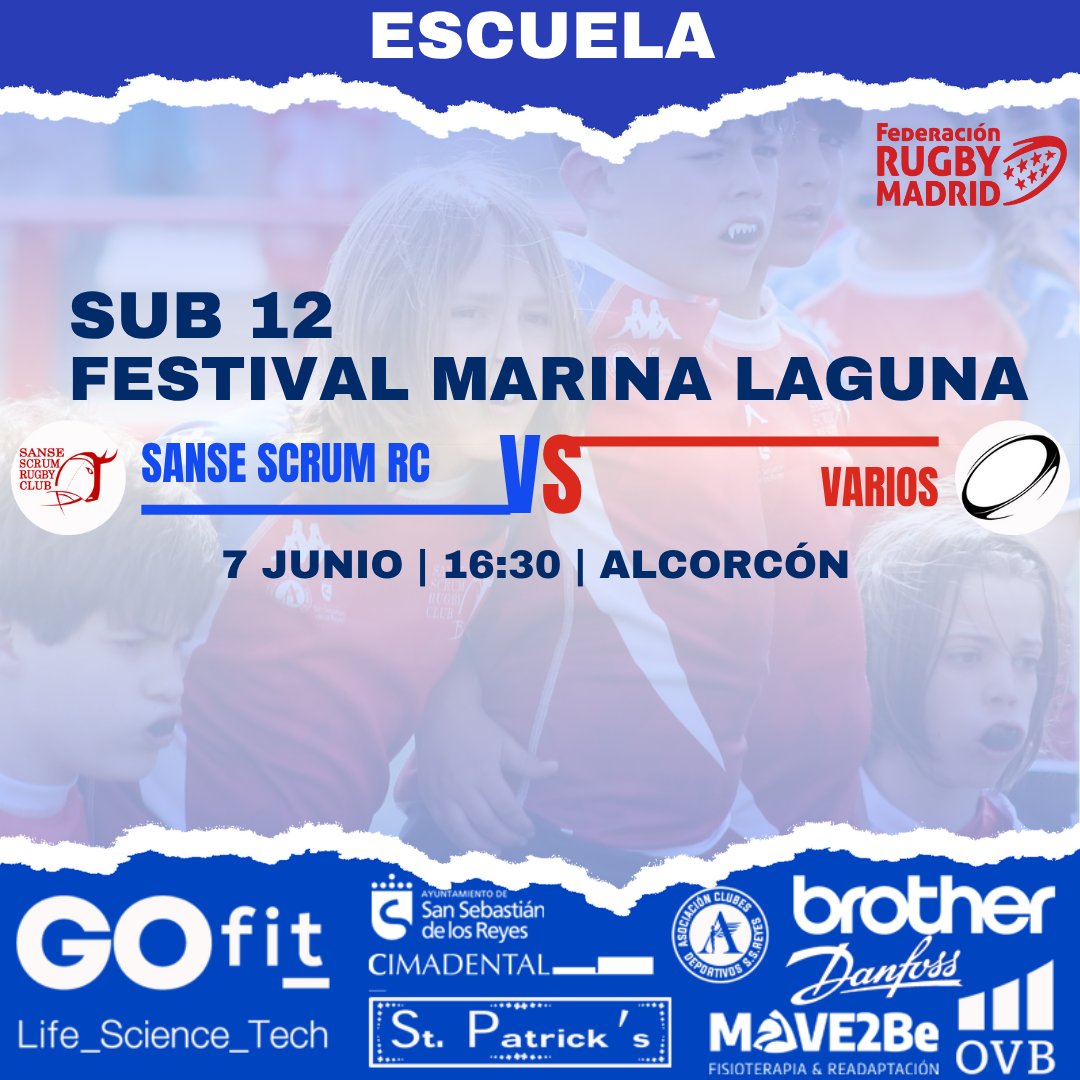 Sanse Scrum Rugby (@sanserugby) on Twitter photo 🏉ÚLTIMA JORNADA DE COMPETICIÓN🔥
Cerramos la temporada de competición con la participación de la escuela en el festival Marina Laguna organizado por <a href="/RugbyAlcorcon/">Alcorcón Rugby</a> y <a href="/RugbyMadrid/">Federación de Rugby de Madrid</a>
❤️💙1, 2, 3... ¡¡SANSE SCRUM!!
#sanse #rugby <a href="/sansecomunica/">Ayuntamiento de San Sebastián de los Reyes</a> <a href="/acdssreyes/">ACDSSReyes</a> @gofit_es <a href="/sansedeporte/">Sanse Deporte</a> 🏉ÚLTIMA JORNADA DE COMPETICIÓN🔥
Cerramos la temporada de competición con la participación de la escuela en el festival Marina Laguna organizado por <a href="/RugbyAlcorcon/">Alcorcón Rugby</a> y <a href="/RugbyMadrid/">Federación de Rugby de Madrid</a>
❤️💙1, 2, 3... ¡¡SANSE SCRUM!!
#sanse #rugby <a href="/sansecomunica/">Ayuntamiento de San Sebastián de los Reyes</a> <a href="/acdssreyes/">ACDSSReyes</a> @gofit_es <a href="/sansedeporte/">Sanse Deporte</a>